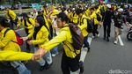 Mahasiswa UI Gelar Long March Menuju Bundaran HI