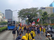 Video Cerita Massa Demo BEM UI Aksi Sempat Dialihkan saat Menuju Bundaran HI