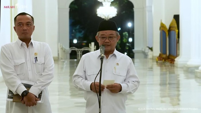 Mendidkasmen Muti saat menyampaikan keterangan pers usai pertemuan di Istana Kepresidenan, dikutip dari YouTube Sekretariat Negara, Jumat (12/6/2026).