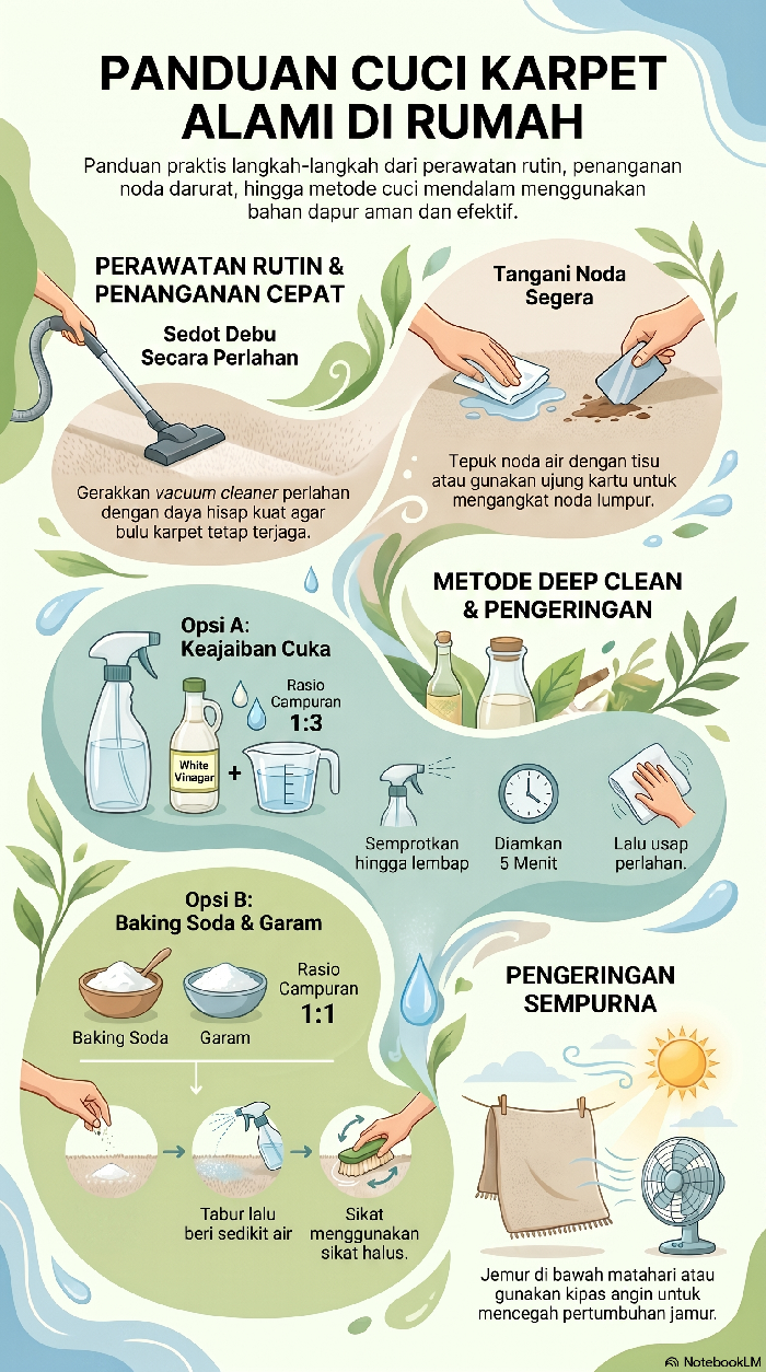 Panduan Cuci Karpet