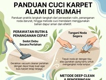 Tak Perlu Laundry, Ini Cara Membersihkan Karpet Sendiri agar Kinclong Lagi