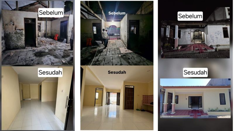 Polda Jateng fasilitasi bedah rumah korban kebakaran di Semarang