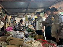 Sidak di Pasar Kediri, Polisi Temukan Harga Bawang-Cabai Naik
