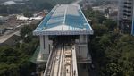 LRT Jakarta Fase 1B Hampir Rampung, Progres Pembangunan Capai 93 Persen