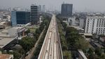 LRT Jakarta Fase 1B Hampir Rampung, Progres Pembangunan Capai 93 Persen