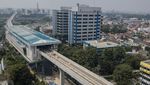 LRT Jakarta Fase 1B Hampir Rampung, Progres Pembangunan Capai 93 Persen