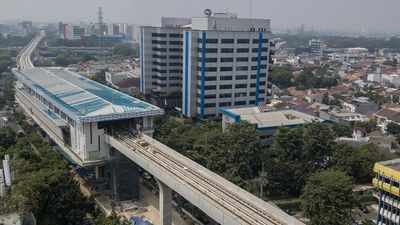 LRT Jakarta Fase 1B Hampir Rampung, Progres Pembangunan Capai 93 Persen