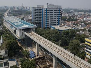 LRT Jakarta Velodrome-Manggarai Rp 4,1 Triliun Bakal Diresmikan Bulan Ini