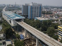 LRT Jakarta Fase 1B Hampir Rampung, Progres Pembangunan Capai 93 Persen