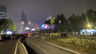 Sejumlah Mahasiswa di Tosari Membubarkan Diri, Long March Menuju Semanggi
