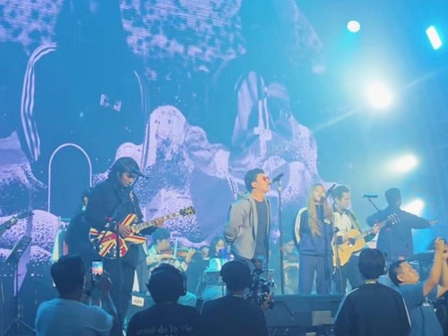 Anak Ahmad Dhani dan Mulan Jameela, yaitu Shafeea Ahmad manggung untuk pertama kali. Ia ikut menjadi bagian dari konser Aldi Taher yang khusus membawakan lagu-lagu Oasis.
