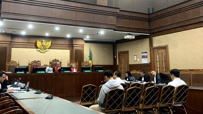 Sidang pemeriksaan terdakwa kasus suap Bea Cukai (Mulia/detikcom)