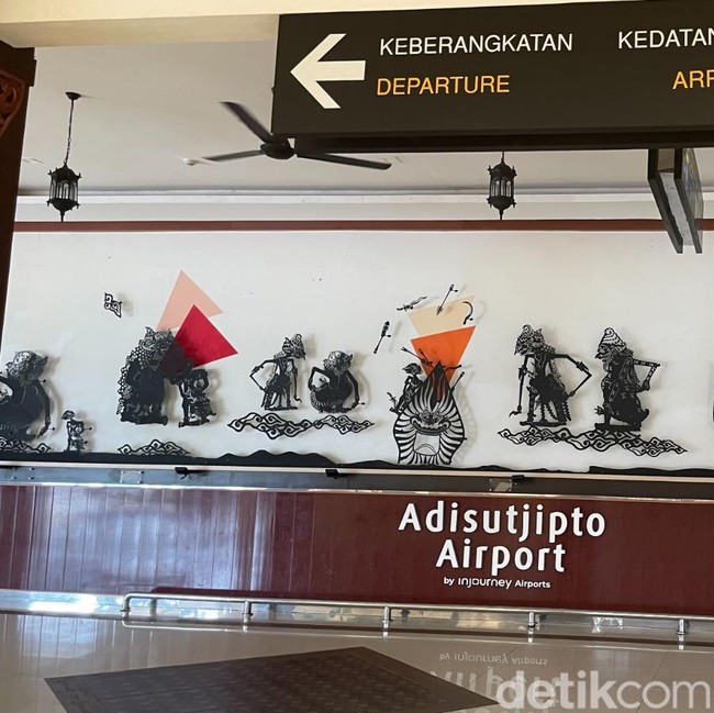 Potret Sepinya Bandara Adisutjipto Saat Ini