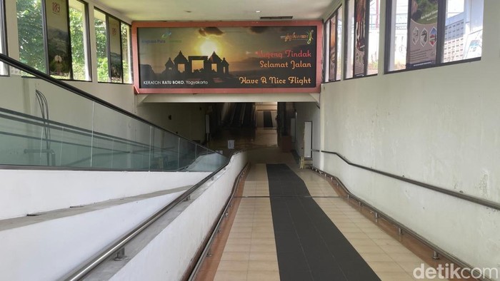 Suasana Bandara Adisutjipto yang diwacanakan akan direaktivasi oleh pemerintah, Jumat (12/6/2026).