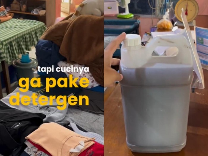 Tanpa deterjen kimia, wanita ini olah sampah buah jadi eco enzym untuk bisnis laundry. Formula nabati ini bikin air sisa cucian aman dipakai siram tanaman.