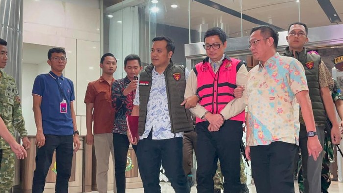 Tersangka baru kasus dugaan korupsi MBG, Andri Mulyono (Rumondang/detikcom)