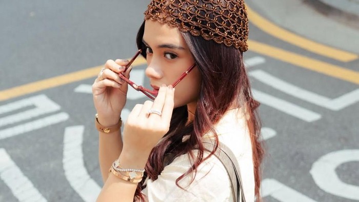 Audi Marissa Tampil Kece di Seoul Sambil Borong Tas Viral