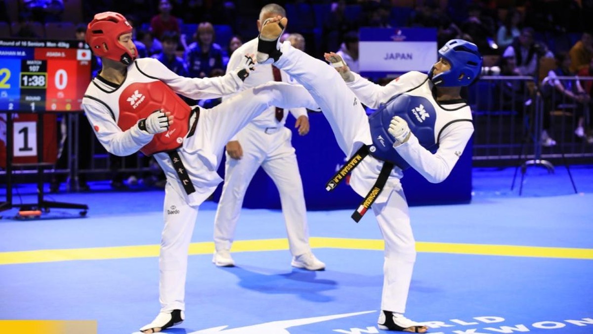 Ilustrasi taekwondo
