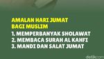 3 Doa di Hari Jumat dan Amalan yang Bisa Dilakukan