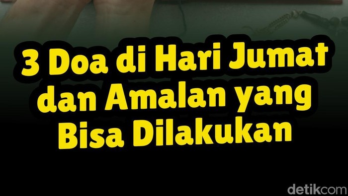 Infografis Doa di hari Jumat