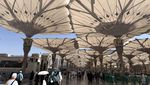Jemaah Padati Masjid Nabawi Usai Puncak Haji