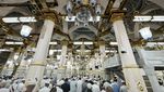 Jemaah Padati Masjid Nabawi Usai Puncak Haji