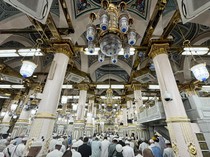 Jemaah Padati Masjid Nabawi Usai Puncak Haji