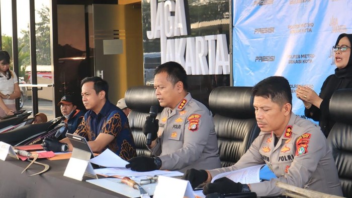 Kapolres Metro Bekasi Kota Kombes Kusumo Wahyu Bintoro, Sabtu (13/6/2026)