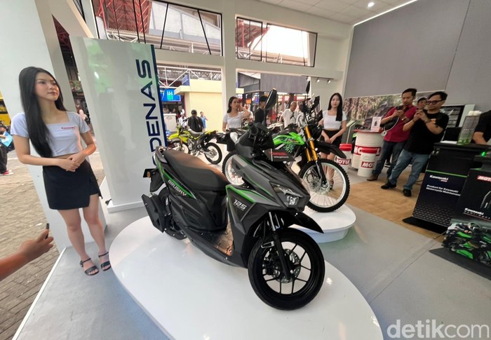 Tampang Kawasaki Brusky 125, Rival Honda Vario Seharga Rp 26 Jutaan