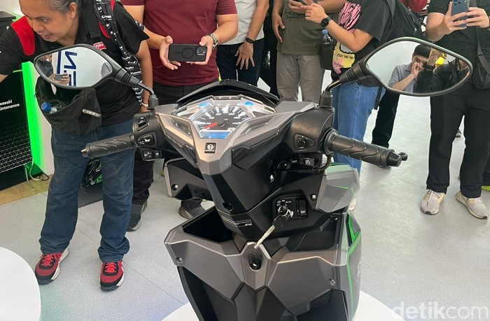 Tampang Kawasaki Brusky 125, Rival Honda Vario Seharga Rp 26 Jutaan