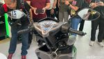 Tampang Kawasaki Brusky 125, Rival Honda Vario Seharga Rp 26 Jutaan