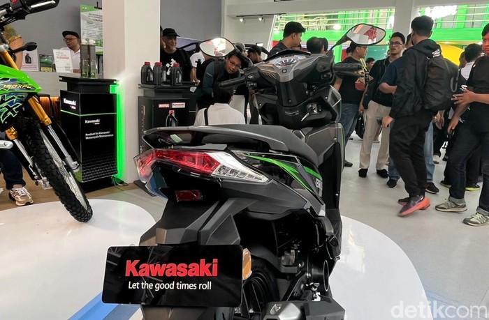 Tampang Kawasaki Brusky 125, Rival Honda Vario Seharga Rp 26 Jutaan