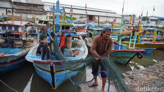Nelayan Probolinggo tetap nekat melaut meski cuaca tengah buruk karena stok ikan sedang melimpah