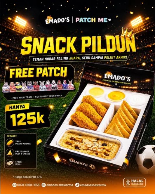 Nobar Piala Dunia 2026 Makin Seru dengan 7 Promo Makanan dan Minuman Ini Nobar Piala Dunia 2026 Makin Seru dengan Promo Makanan dan Minuman Ini