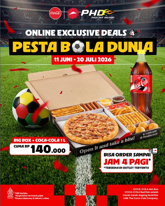 Nobar Piala Dunia 2026 Makin Seru dengan 7 Promo Makanan dan Minuman Ini Nobar Piala Dunia 2026 Makin Seru dengan Promo Makanan dan Minuman Ini