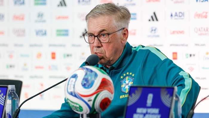 Pelatih timnas Brasil, Carlo Ancelotti