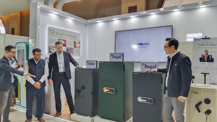 Penampakan brankas produksi Chubbsafes Indonesia.