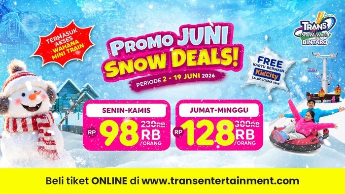 Bulan Juni ini bisa jadi momen yang tepat untuk kamu jalan-jalan dengan keluarga tanpa bingung!