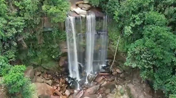 Riam Setegung di Kabupaten Landak, Kalimantan Barat.