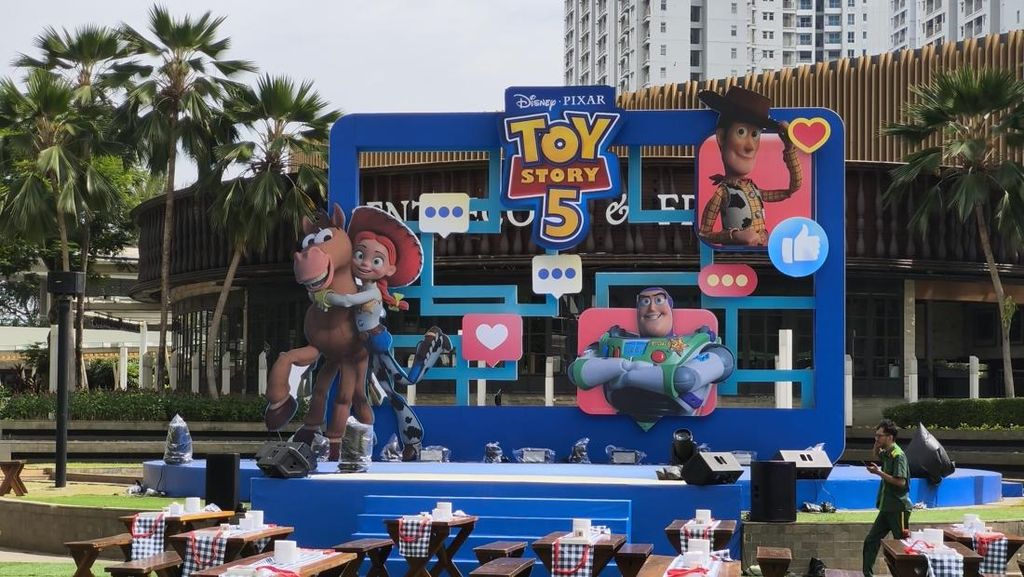 Video: Toy Story 5 Hadir di Jakarta, Ada Bonnies Room hingga Meet & Greet