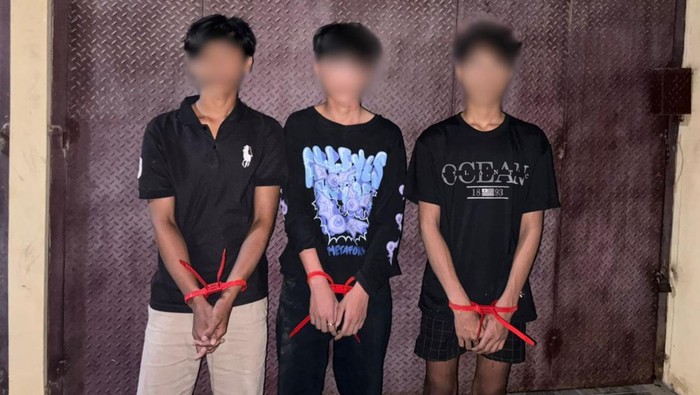 3 pemuda diamankan polisi di Tambun Bekasi