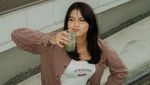Callista Arum Santai Ngemper di Jepang Sambil Nyeruput Matcha