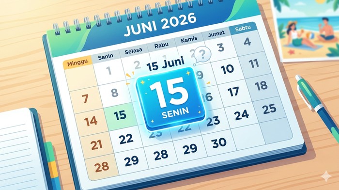 Ilustrasi Senin 15 Juni 2026 Libur Tidak