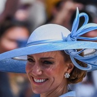 Anting ini bukan pertama kali ia kenakan. Sebelumnya ia pernah memakainnya dalam sejumlah agenda penting kerajaan, termasuk pembaptisan putra bungsunya, Prince Louis. (Foto: REUTERS)
