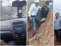 Kejar-kejaran dengan Polisi, Pelaku Curanmor di Lampung Nyungsep ke Jurang