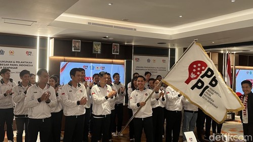 Pelantikan pengurus PBPI Denpasar di The Meru Sanur, Denpasar, Bali, Sabtu (13/6/2026). (Foto: Rizki Setyo/detikBali)