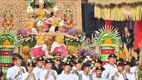 Potret Ribuan Seniman Tampilkan Pesona Budaya Bali dalam Pawai Akbar