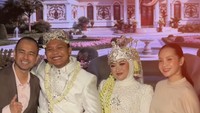 Nagita Slavina juga turut hadir dalam acara pernikahan itu. Foto: dok instagram Raffi Ahmad