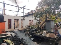 Sedang Tidur, Kakek 70 Tahun di Polman Tertimpa Plafon Saat Rumah Terbakar