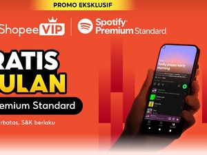Langganan Shopee VIP, Bisa Dapat Spotify Premium Gratis Selama 3 Bulan